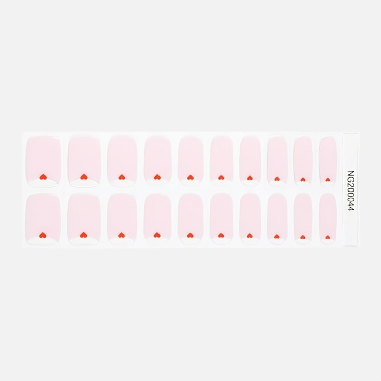 UV Gel Strips Set - Sweetheart Pink