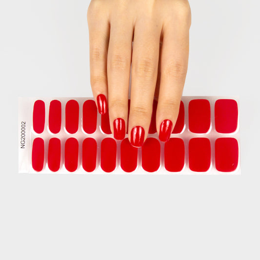 UV Gel Strips - Red Hot Desire