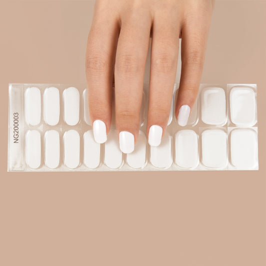 UV Gel Strips Set - White Whisper