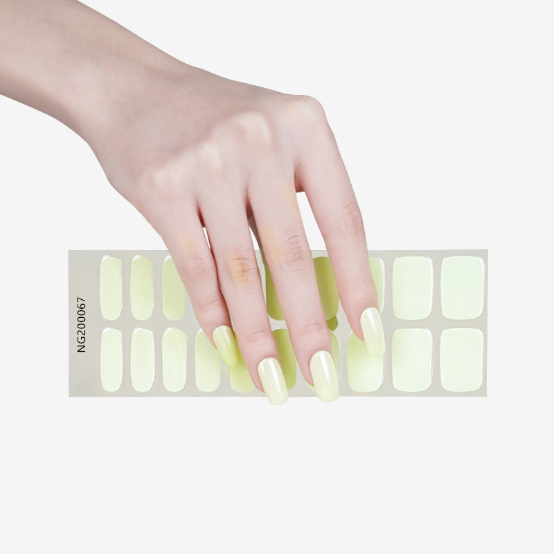 UV Gel Strips - Lemon Twist