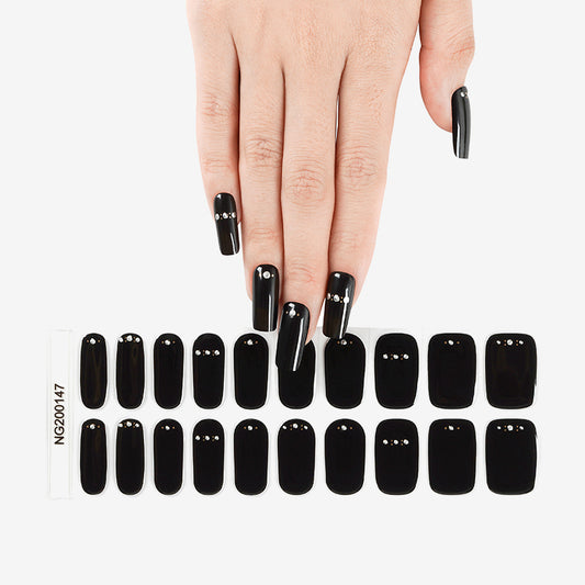 UV Gel Strips Set - Diamond Noir