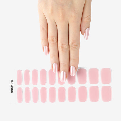 UV Gel Strips Set - Glossy Rose