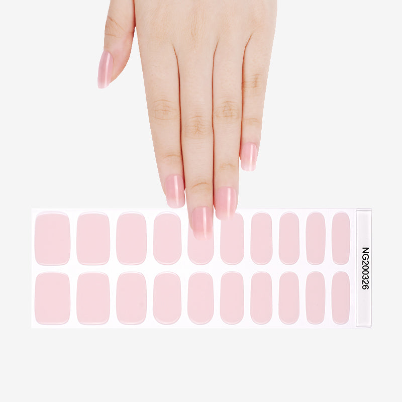 UV Gel Strips Set - Pink Parfait