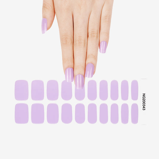 UV Gel Strips Set - Petal Lavender