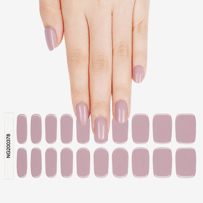 UV Gel Strips Set - Mauve Mist