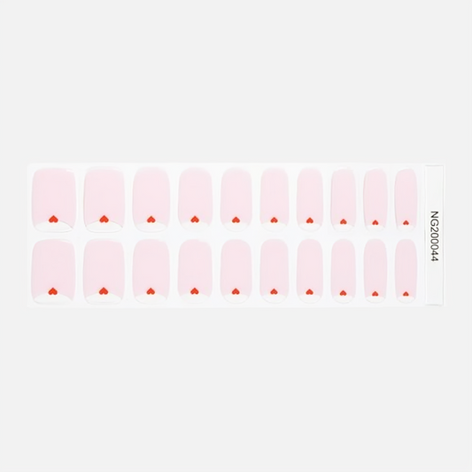 UV Gel Strips Set - Sweetheart Pink