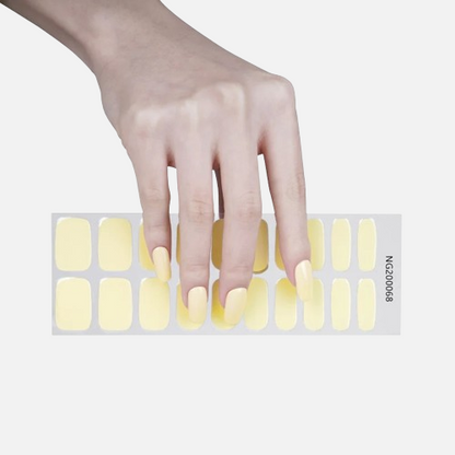 UV Gel Strips Set - Pastel Sunshine